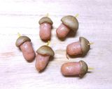 秋　お弁当のおかず　どんぐり　キャラ弁作り方3写真