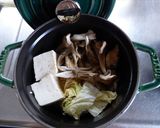ストウブで一人ちゃんこ鍋作り方1写真