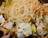 簡単干し海老とキャベツのペペロンチーノ作り方5写真