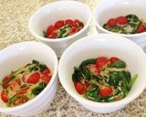 卵★チーズ★野菜のココット焼き作り方5写真