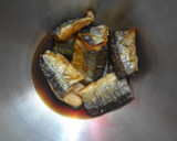 秋なすと秋刀魚のポン酢おろし和え作り方5写真