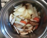 豆腐の卵とじ煮☆揚げ玉のせ♪作り方2写真