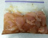大学芋の残りタレで鶏ムネ味噌照り焼き作り方1写真