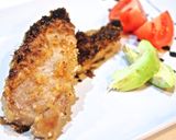 昆布つゆ風味のポークカツ作り方7写真