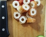 やみつき！胡瓜と竹輪とトマトの納豆サラダ作り方1写真