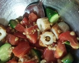 やみつき！胡瓜と竹輪とトマトの納豆サラダ作り方3写真