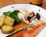 秋鮭のバタぽん焼き作り方9写真