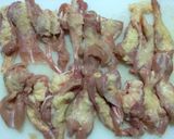 絶品!!鶏せせりのわさびポン酢炒め♫作り方1写真