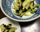 新鮮ナスの塩揉み作り方6写真