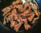 絶品!!鶏せせりのわさびポン酢炒め♫作り方6写真