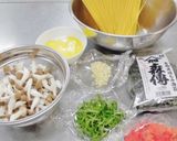 簡単☆クリーミー明太子パスタ作り方1写真
