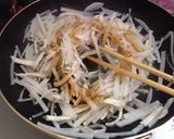 鶏胸肉と大根のきんぴら作り方2写真