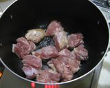 鶏モモと厚揚げの煮物作り方1写真