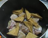 鶏モモと厚揚げの煮物作り方3写真