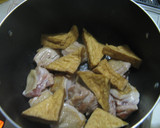 鶏モモと厚揚げの煮物作り方3写真