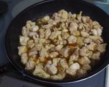 コストコヨシダのたれ☆スタミナチキン丼♪作り方3写真