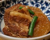 簡単☆柔らか～い＊豚バラ肉と大根の煮物作り方8写真