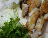 きくらげ・玉ねぎ・貝割れ菜のポン酢和え作り方2写真