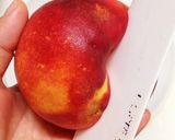 我が家の 桃の むきかた作り方1写真
