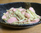 簡単！えのきと魚肉ソーセージのバター炒め作り方6写真