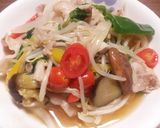 夏野菜のあんかけ焼きそば作り方10写真