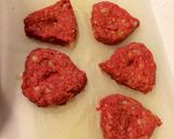 美味しい♪三角ハンバーグ△作り方4写真