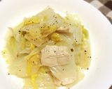 我が家に伝わる鶏白菜。同時に鳥皮せんべい作り方11写真