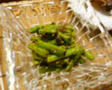 簡単おいし～ぃ♪　隠元のごま和え作り方5写真