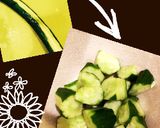 ヘルシー♡夜食♡塩昆布和え作り方1写真