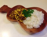 簡単5分☆コーンキーマカレー作り方4写真