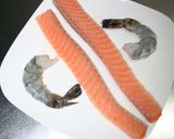 鮭と海老のグリル✿ポテトミルクソース添え作り方3写真