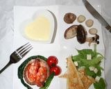 鮭と海老のグリル✿ポテトミルクソース添え作り方10写真