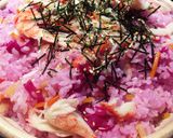 紫キャベツで★美味しいピンクのちらし寿司作り方6写真