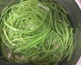 薄味で仕上げる☆サツマイモのツルの煮浸し作り方5写真