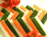 野菜の飾り切り☆食卓を華やかに作り方3写真