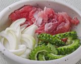 簡単@ゴーヤ入クイック肴作り方1写真