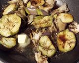 茄子と舞茸のへべすバター醤油ソテー作り方3写真