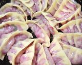 紫キャベツで★可愛い美味しいピンクの餃子作り方3写真