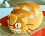 ロールパンdeねこバス☆キャラ弁作り方4写真