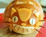 ロールパンdeねこバス☆キャラ弁作り方6写真