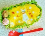 ふなっしー柄卵焼き☆キャラ弁キャラおかず作り方10写真