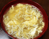 しらすのふんわりたまご中華スープ作り方5写真