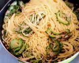 パパっとゴーヤパスタ作り方5写真