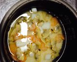 出汁でパエリア風オムライス作り方4写真