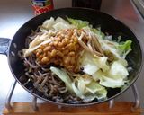 最速の納豆焼きそば（糸こんにゃく使用）作り方11写真
