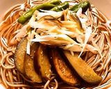 ☺お手軽ランチに☆簡単♪温かい茄子そば☺作り方7写真