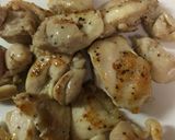 鶏もも肉ときのこのクリーム煮作り方2写真