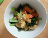 小松菜と油揚げ作り方5写真