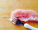 バジルの香り☆ささみのおからピカタ作り方6写真