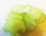 白芋の茎の下拵え作り方6写真